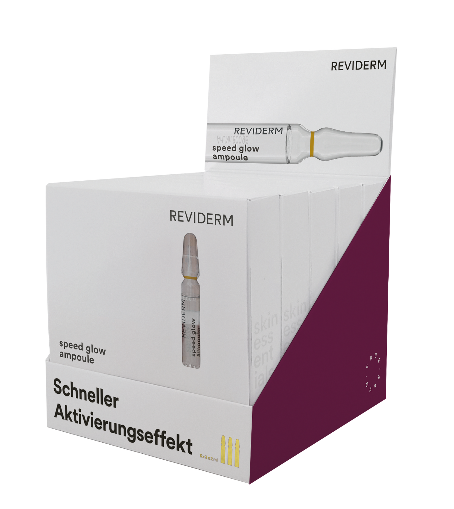 Reviderm Speed Glow Ampoule spindesio suteikiančios ampulės, 7 x 2 ml