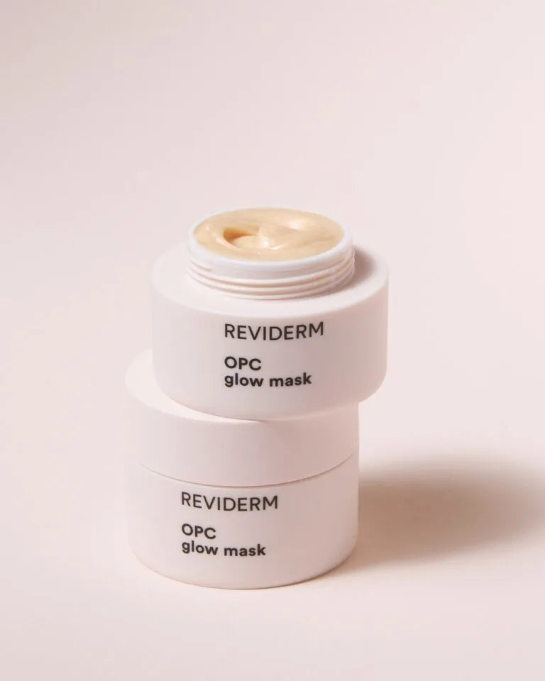 REVIDERM OPC Glow Mask spindesio suteikianti veido kaukė, 50 ml