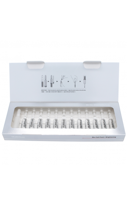 HUBISLAB BIO CELL ŠVIESINAMASIS FLUIDAS, 12x2 ml